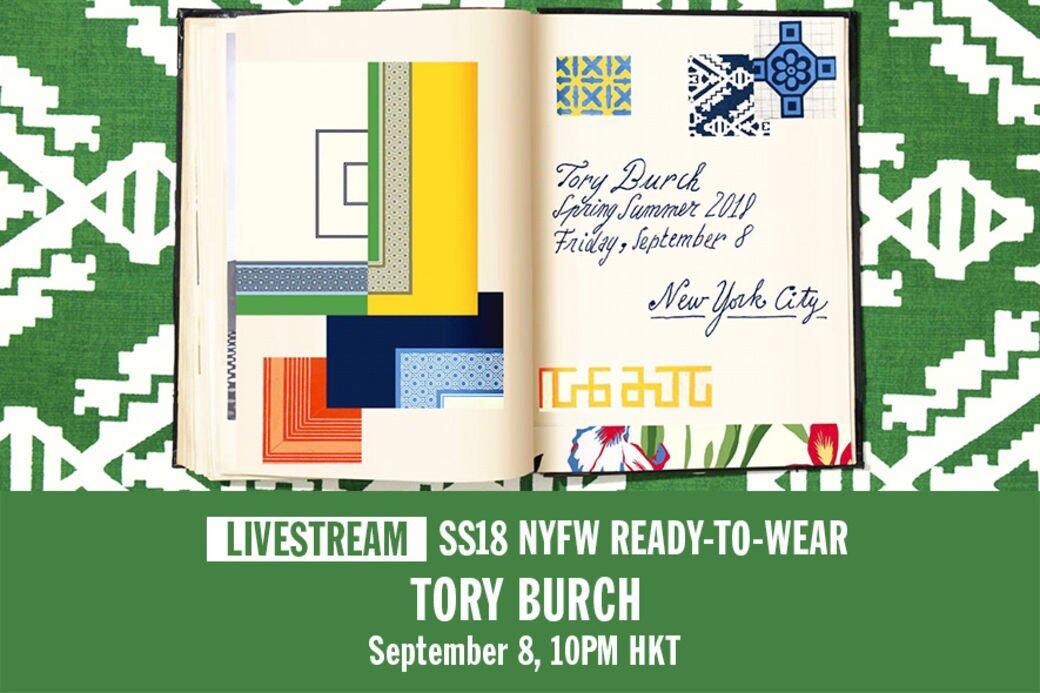 SS18, SS18 fashion week, Tory Burch, 2018春夏, 時裝周, 直播 SS18, SS18 fashion week, Tory Burch, 2018春夏, 時裝周, 直播