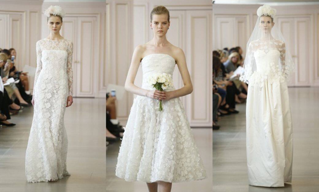 Oscar de la Renta, Bridal Week, 婚紗, Wedding Ideas, 結婚, 婚禮, 新娘造型, 春夏 Oscar de la Renta, Bridal Week, 婚紗, Wedding Ideas, 結婚, 婚禮, 新娘造型, 春夏