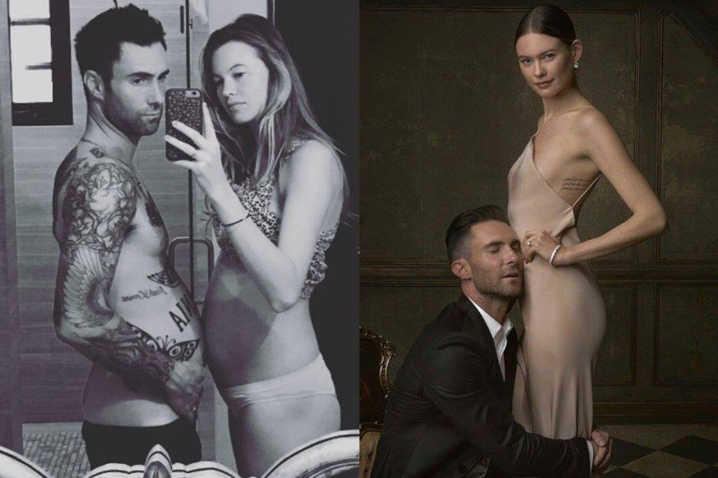 Adam Levine, Behati Prinsloo, 婚姻, 明星, 兩性關係, Maroon 5, 懷孕 Adam Levine, Behati Prinsloo, 婚姻, 明星, 兩性關係, Maroon 5, 懷孕