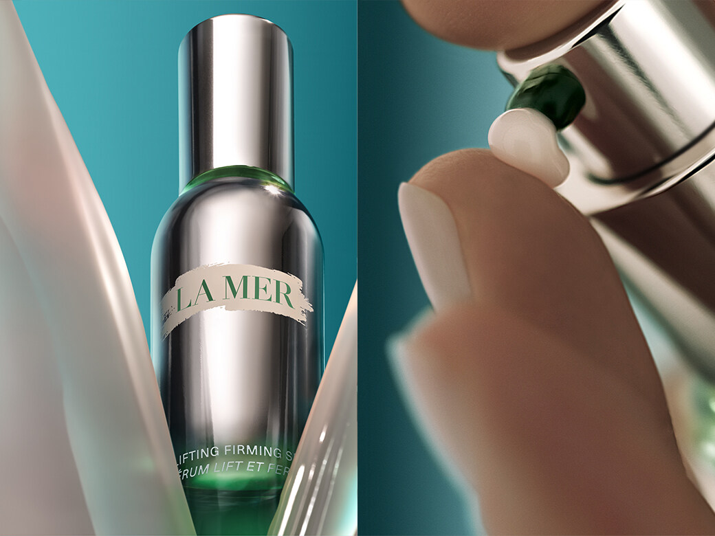 知性女神朱千雪認證的 La Mer 全新提升緊緻精華，喚醒肌膚年輕記憶，一週無痛提拉緊緻