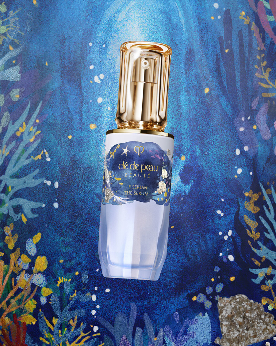 一同開啟魚姬蛻變之旅！以Clé de Peau Beauté節日限定粼光姬影系列，展示自信閃耀力量