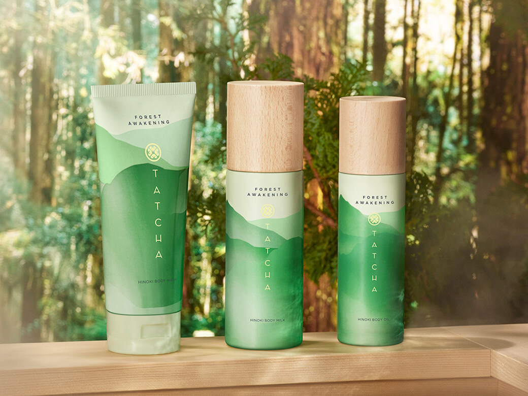 在家感受日本森林浴能量療癒身心！Tatcha推出全新森林治癒身體護理系列，由內至外感受自然草本力量