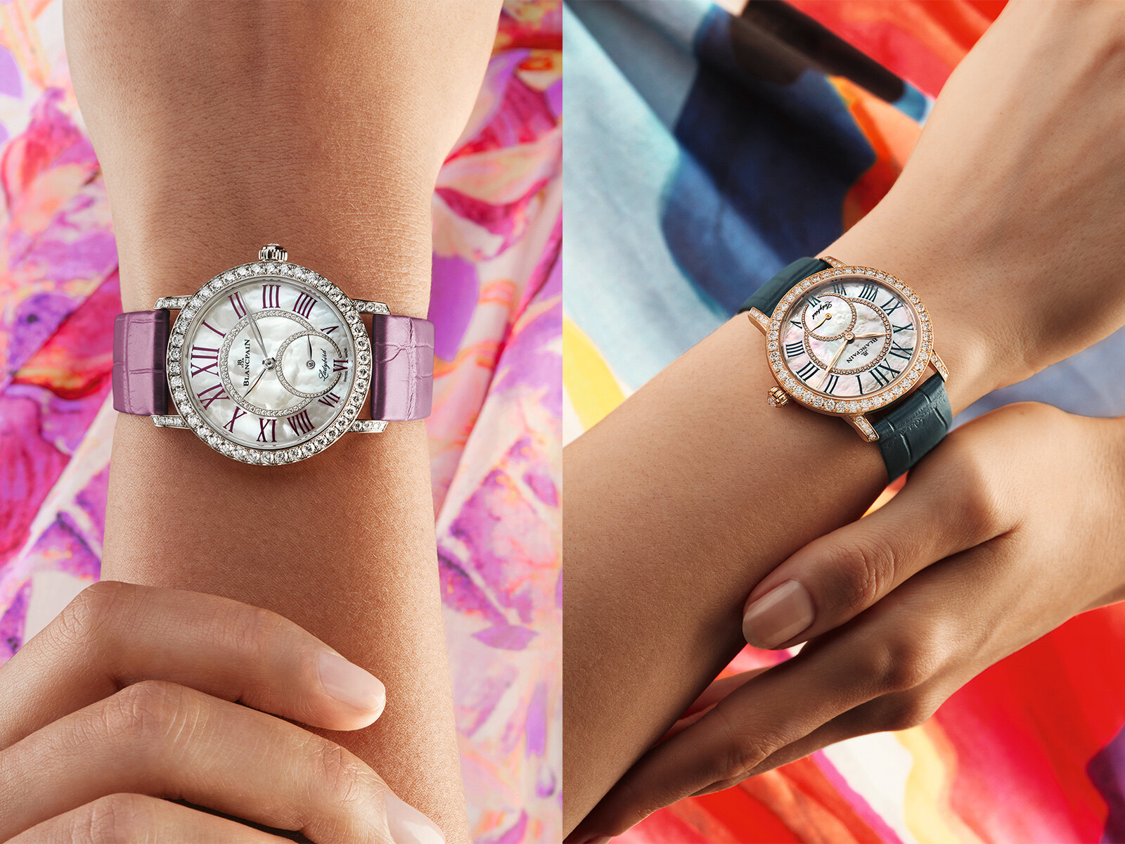 繽紛閃爍的珠寶腕錶！一覽Blancpain寶珀Ladybird Colors腕錶新作