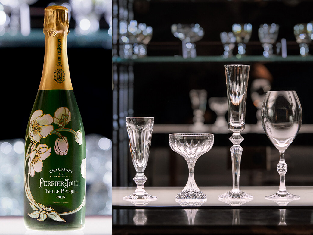 獨一無二的品酒體驗！以Baccarat經典水晶杯細味Perrier-Jouët香檳