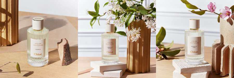 藉香氣感受大自然魅力！以Chloé Atelier des Fleurs 系列全新及皇牌香氛，延續永不凋謝「香氛花束」
