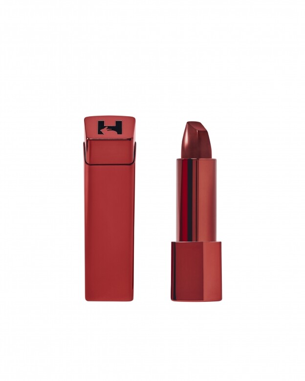 唇膏推薦2023：HOURGLASS Unlocked Satin Crème Lipstick #Red 0 緞光柔滑唇膏 $330