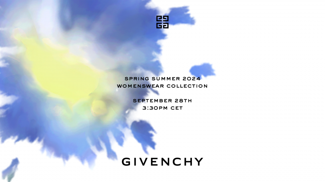 同步收看！網上直播Givenchy 2024春夏時裝騷直播