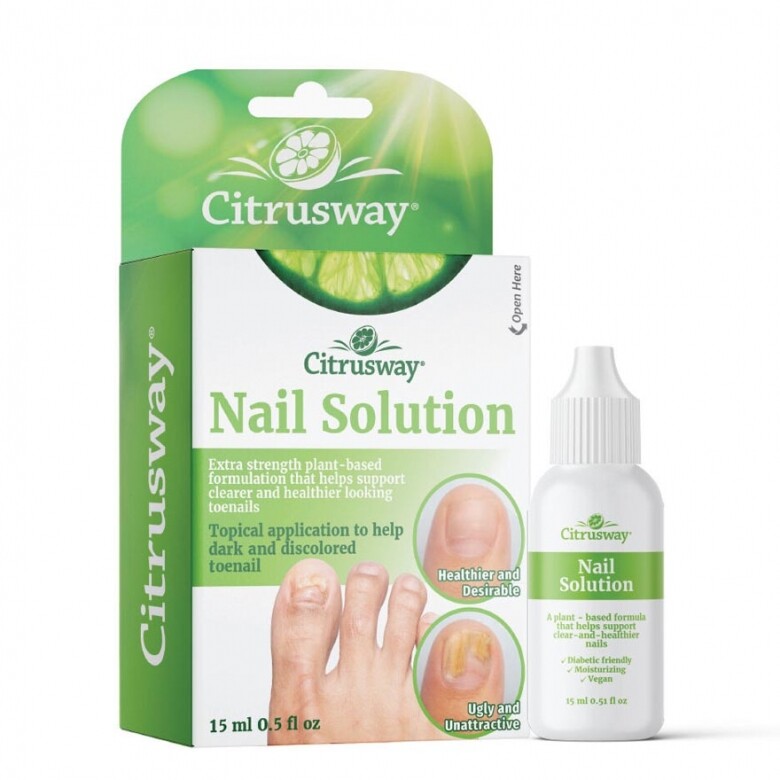 灰甲藥水：Nail Solution (HK$190/15mL Citrusway)