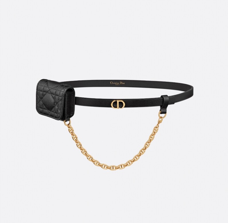 DIOR CARO BELT WITH REMOVABLE POUCH