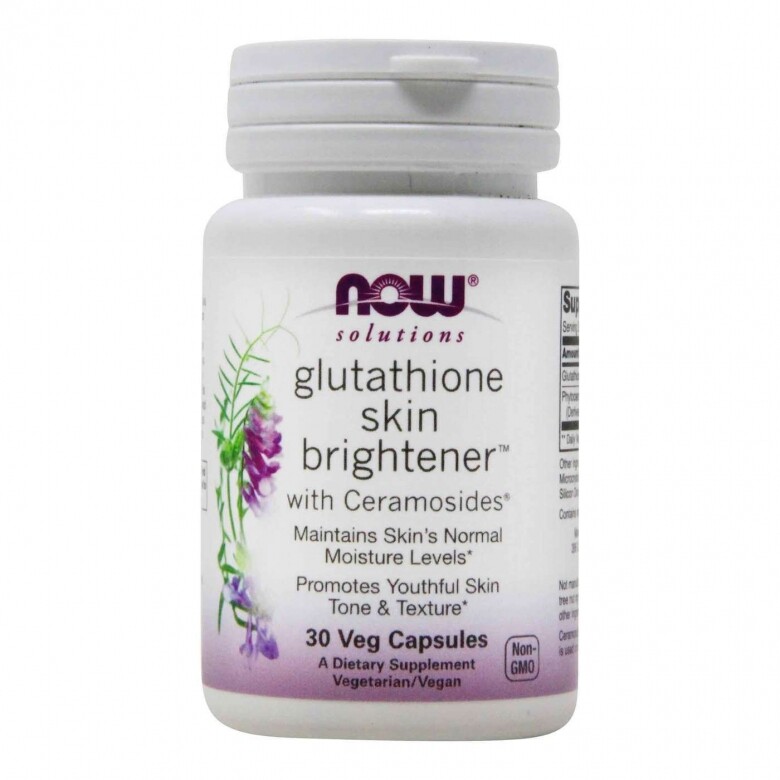 美白丸推介2023：Now Solutions Glutathione Skin Brightener with Ceramosides 美白丸 $145／30粒