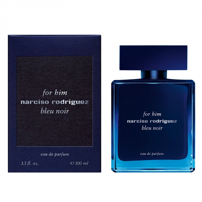 男士香水推薦：for him bleu noir濃香精 (HK$970/100ml Narciso Rodriguez)