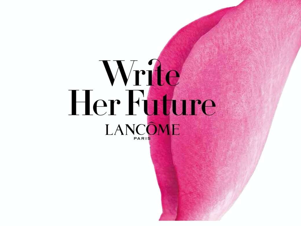 Lancôme Write Her Future計劃於香港首次舉辦！讓新生代女生自信展現自我譜寫未來