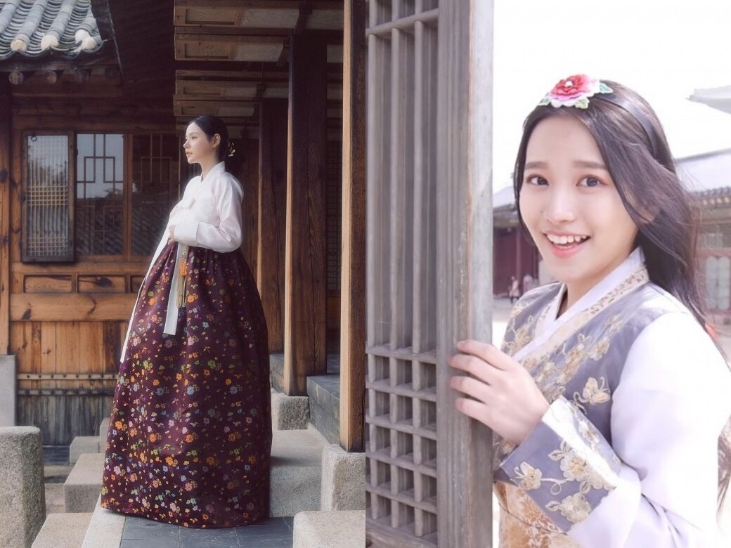 Korean Hanbok style