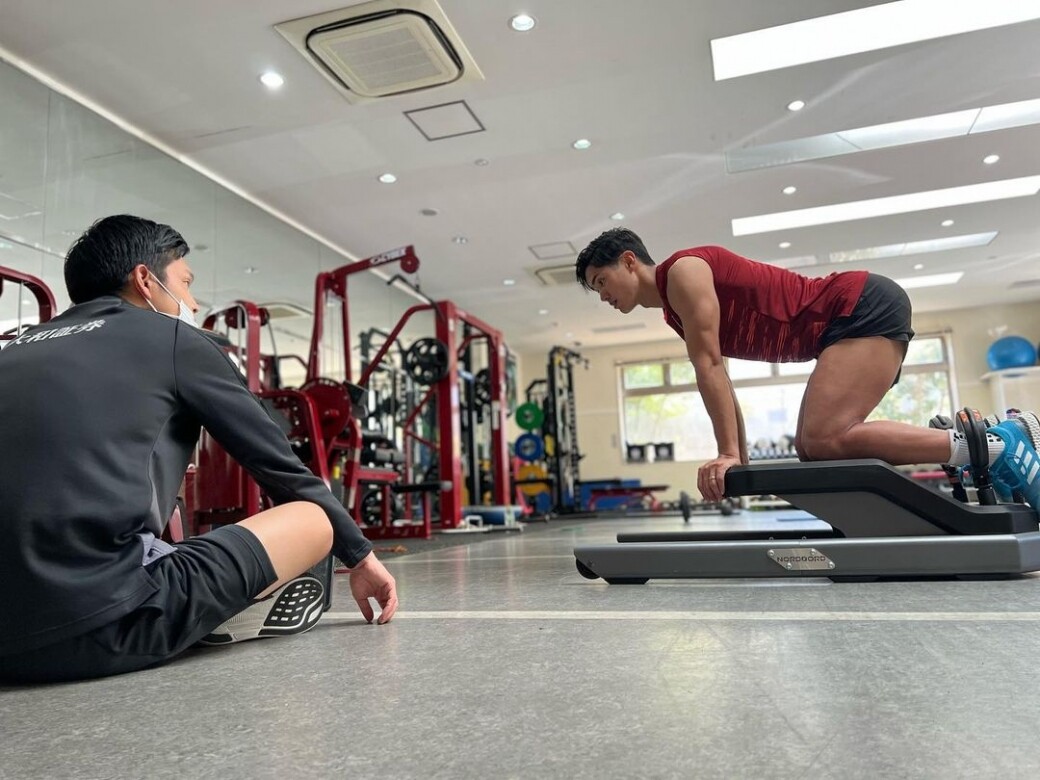 武藤嘉紀健身訓練：大腿後側訓練