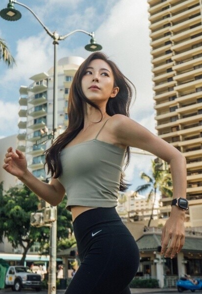 金寶拉Bora Kim模特兒運動菜單-有氧慢跑