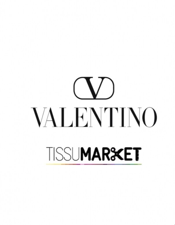 另外，Valentino也與法國織品收購和轉售公司Tissu Market
