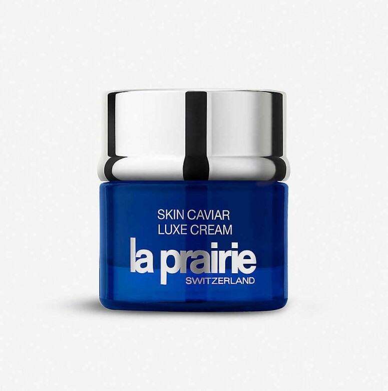 緊緻面霜推介：La Prairie Skin Caviar Luxe Cream 魚子精華瓊貴面霜 $4,590／50ml；$8,350／100ml