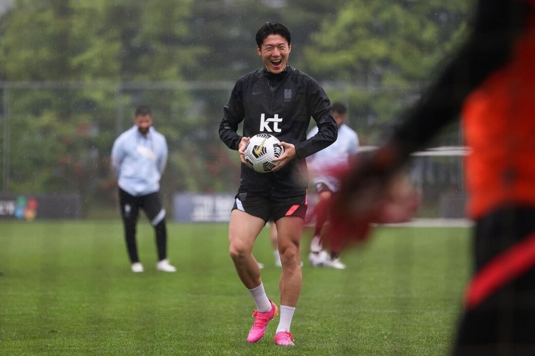 2022世界盃日韓高顏值球員：黃義助 | instagram @hwang_uijo