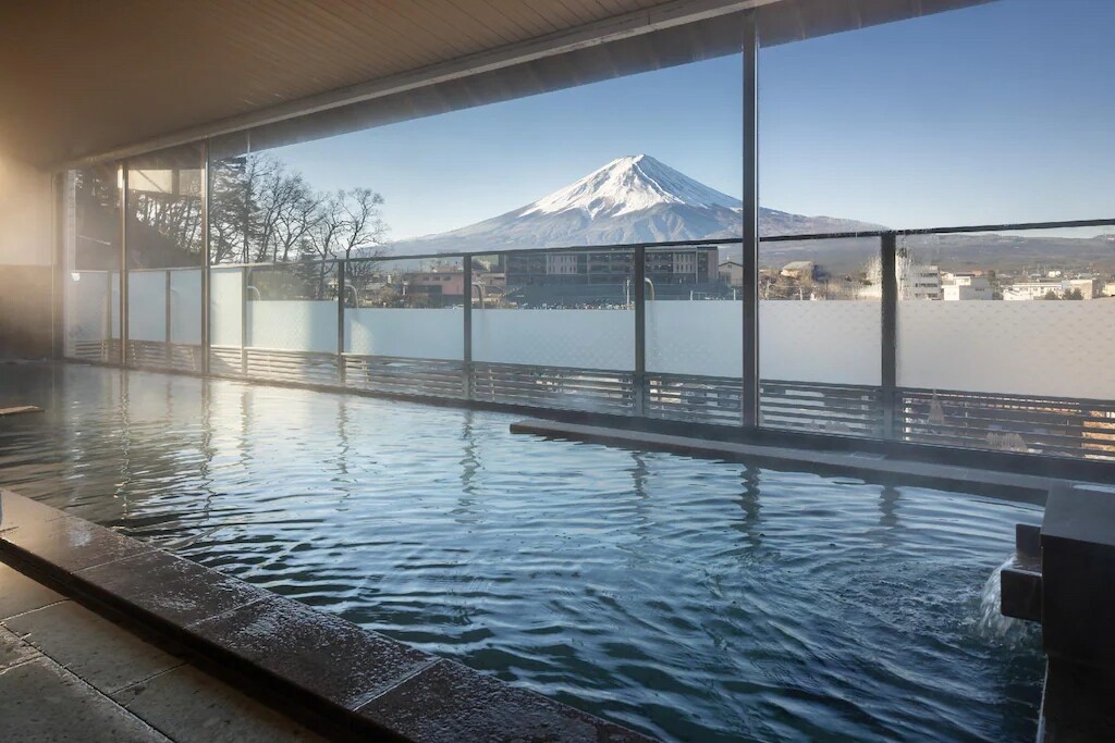 富士河口湖溫泉酒店推薦！私人風呂/富士山景色/一泊二食