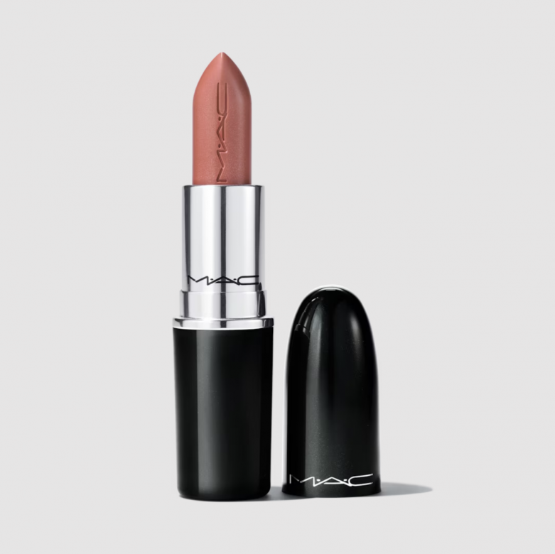 唇膏推薦2023：MAC Lustreglass Lipstick 水漾潤澤唇膏 #THANKS, IT’S MAC!  $200