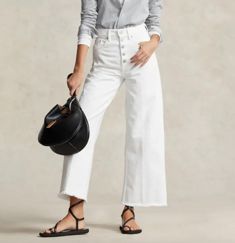 白色牛仔褲推介：Loewe、Diesel、Ralph Laurent等12款不同剪裁的時尚之選
