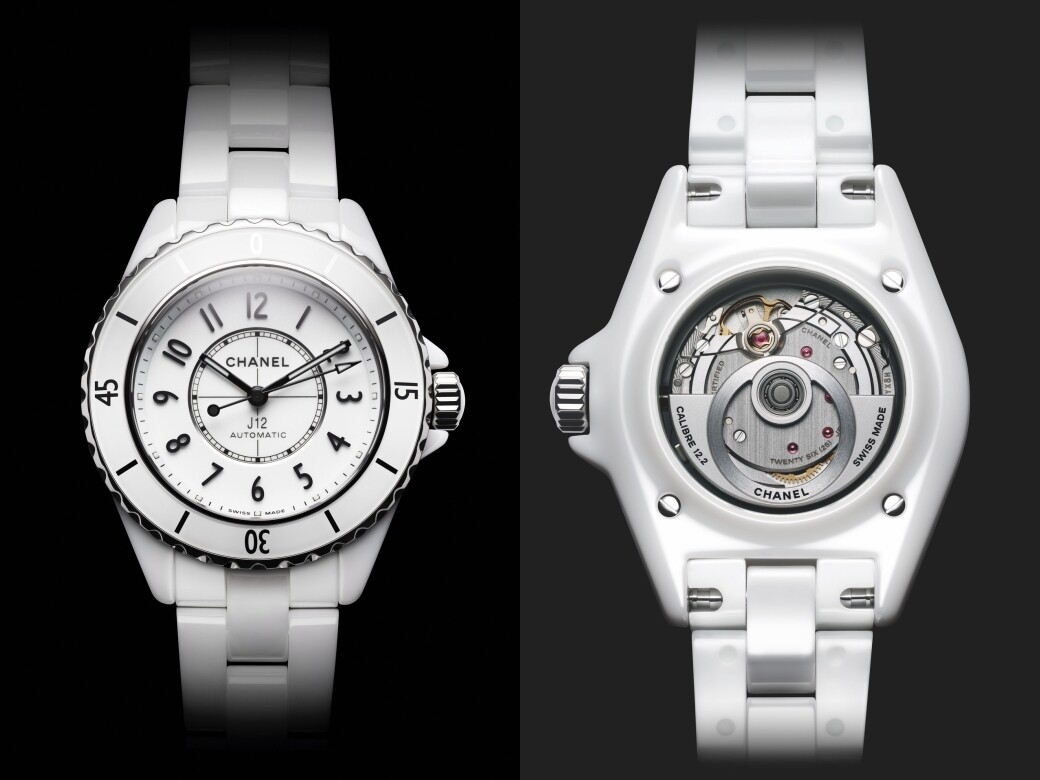 純白腕錶掀起極簡風格魅力，CHANEL J12 為您打造夏日清新造型！