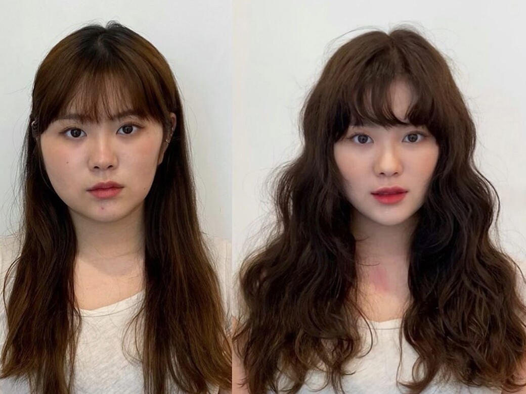 髮型指南｜10個髮型前後對比示範！韓國髮型師教你用髮型改善輪廓！