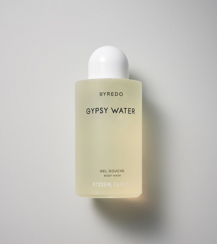 Byredo除了香水外亦有推出不同香氣的沐浴露，其中Gypsy Water沐浴露散發與香水