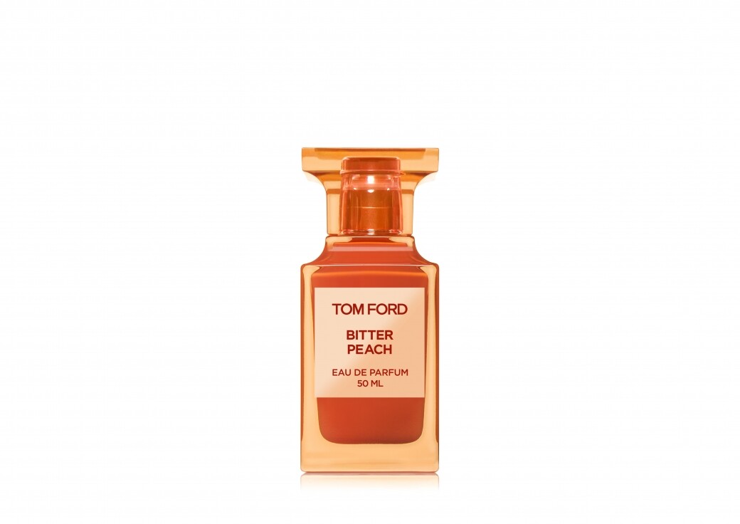 BITTER PEACH EDP（$2,215 TOM FORD）Tom Ford呈獻全新推出的私人調配香氛，Bitter Peach —甘如花蜜的果