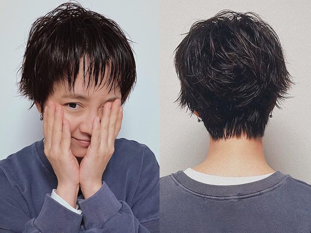 韓國凍齡女神宋智孝最近亦趕上短髮熱潮，出道20年來首次挑戰剪短髮