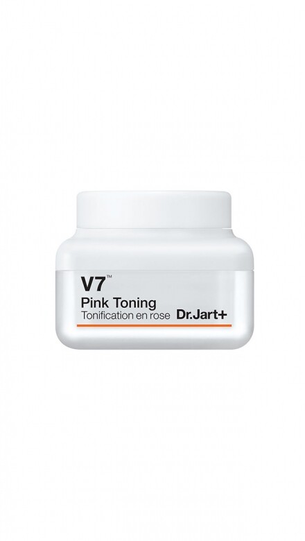 V7 Pink Toning 維他命透白粉紅霜（$296 Dr. Jart+）化妝終究會對肌膚造成負擔，因此特