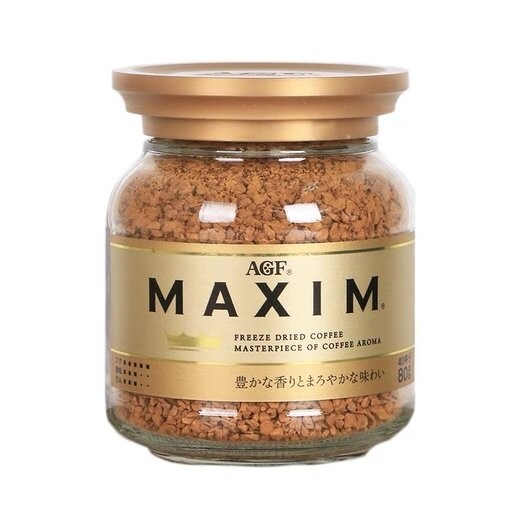 消委會咖啡名單 -即溶咖啡粉推薦：AGF MAXIM Freeze Dried Coffee 即溶咖啡粉 $45／80g