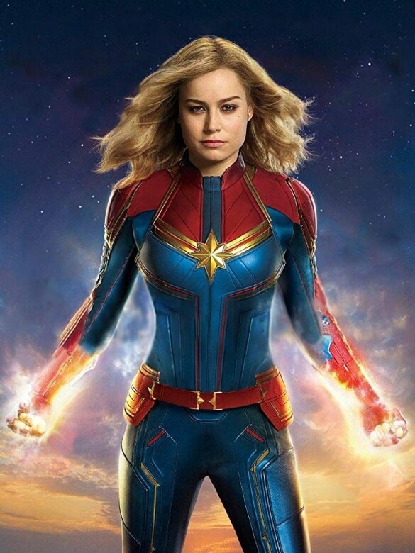 由 Brie Larson 飾演的 Captain Marvel （驚奇隊長），原名為 Carol Danvers