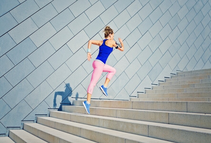 行樓梯是運動的好機會