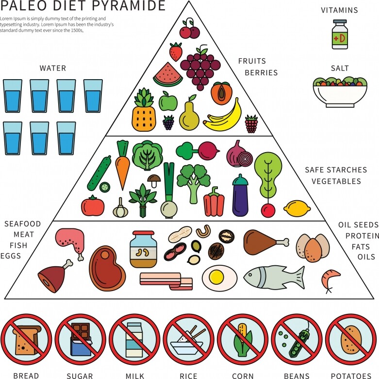 原始人減肥餐單原始人飲食法最重要的就是吃原型的食物，像是魚、蔬果