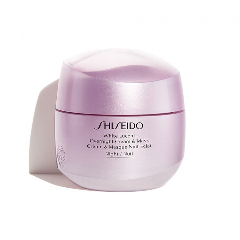 美白當然是少不了的效能！Shiseido 速效美透白睡眠面膜乳霜採用細胞感應重