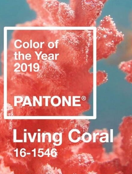 當Pantone剛公佈的 Living Coral活珊瑚色後，相繼出現不少有關生珊糊色的潮流，而用