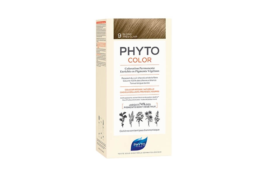 Phyto推出高效天然植物染髮霜（$198），利用高達74%的植物色素，令髮色顯得更飽