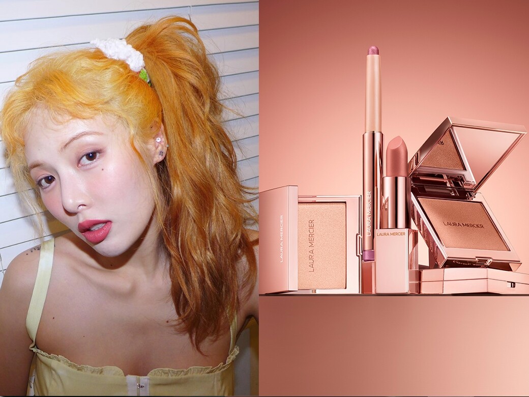 泫雅同款One Tone Makeup！以Laura Mercier Roseglow系列化出風靡韓國的迷人玫瑰金妝容