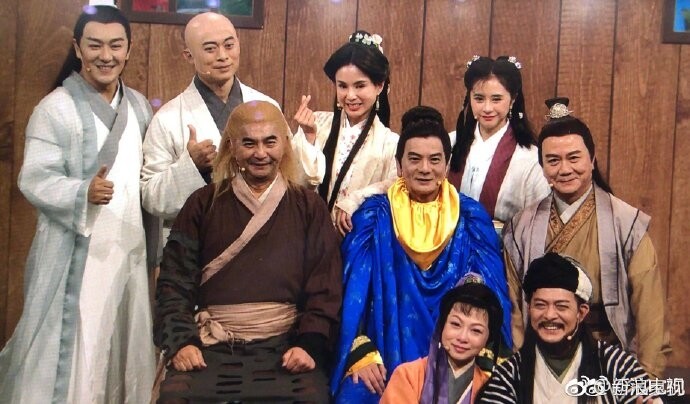 1997 年版本的《天龍八部》演員們獲內地節目《王牌對王牌》邀請