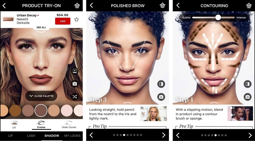 Amazon 網站也在最近正式導入AR 試色技術，不只是唇膏，就連底妝產品也適合