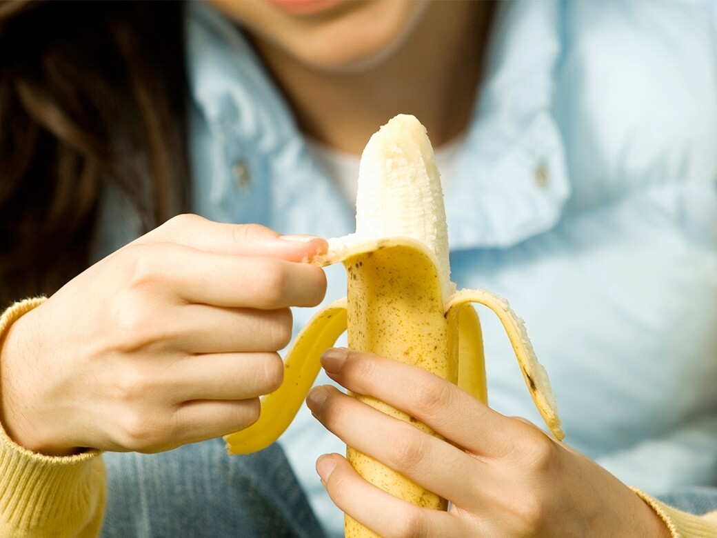 香蕉的纖維物質可以將葡萄糖緩慢地放回血液中，讓人體維持飽足感，有