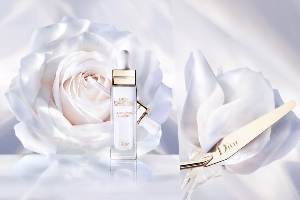 Dior 萃取自格蘭玫瑰的亮白力量