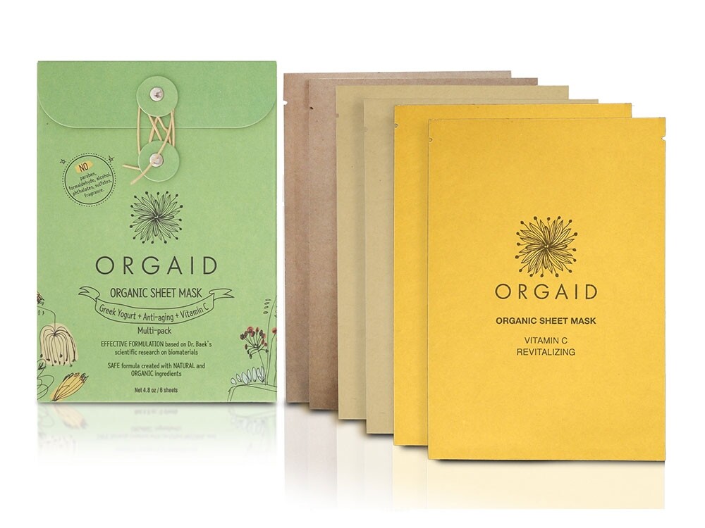 ORGAID 綜合有機面膜 $300 / 1盒 6 片