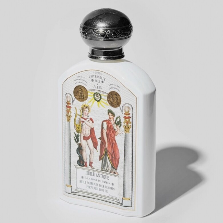 源自巴黎香氛品牌Buly 1803的身體按摩油，以芝麻油、杏核油和椰子油等成分