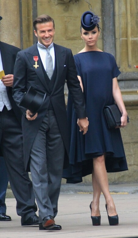著名球星碧威也有出席凱特和威廉的婚禮，然而媒體卻發現他在進入西