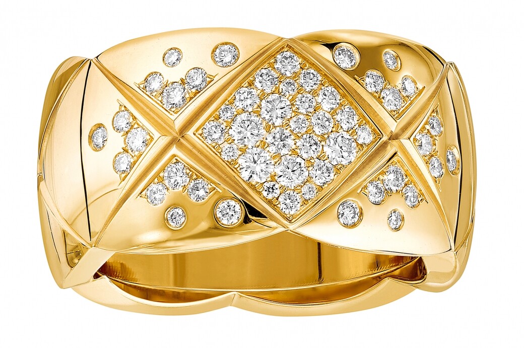 鑽石黃金指環 (Chanel Fine Jewellery)