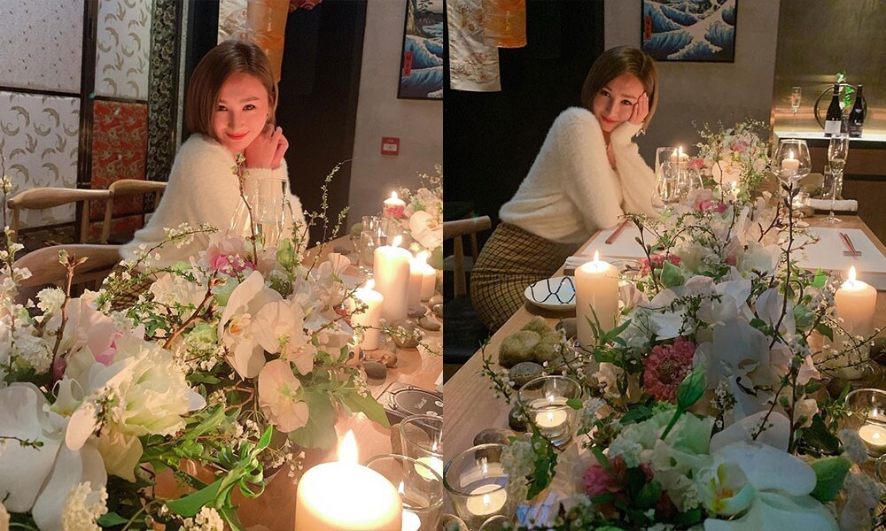 高海寧生日，她在 Instagram 貼出生飯局的照片