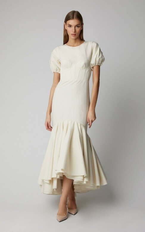 Brock CollectionFlared hem dress with corset detail - £2,238