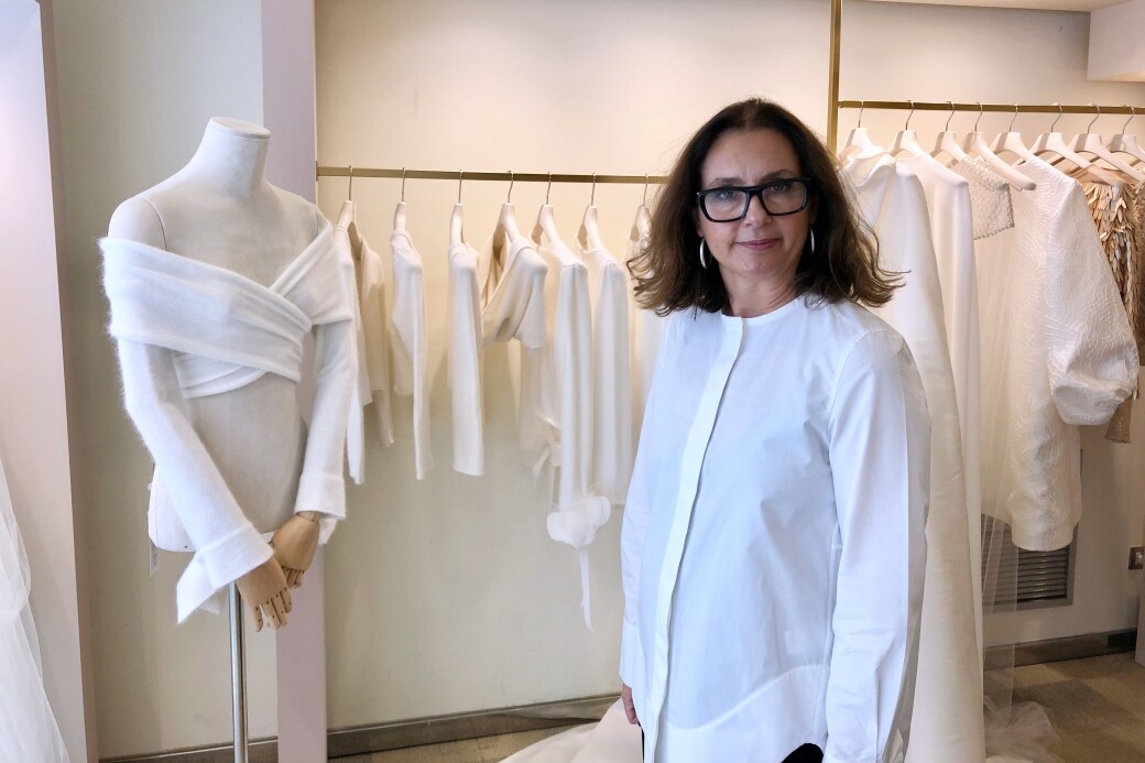 巴塞隆拿婚紗時裝周直擊！專訪Jesús Peiró婚紗設計師Merche Segarra